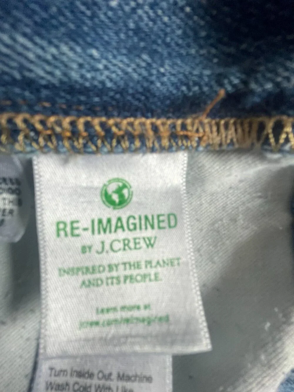 J. Crew High-Rise Classic Vintage Jeans Size 31 Light Wash Straight Leg
